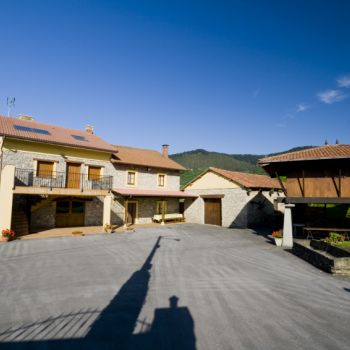 Las casas desde la entrada